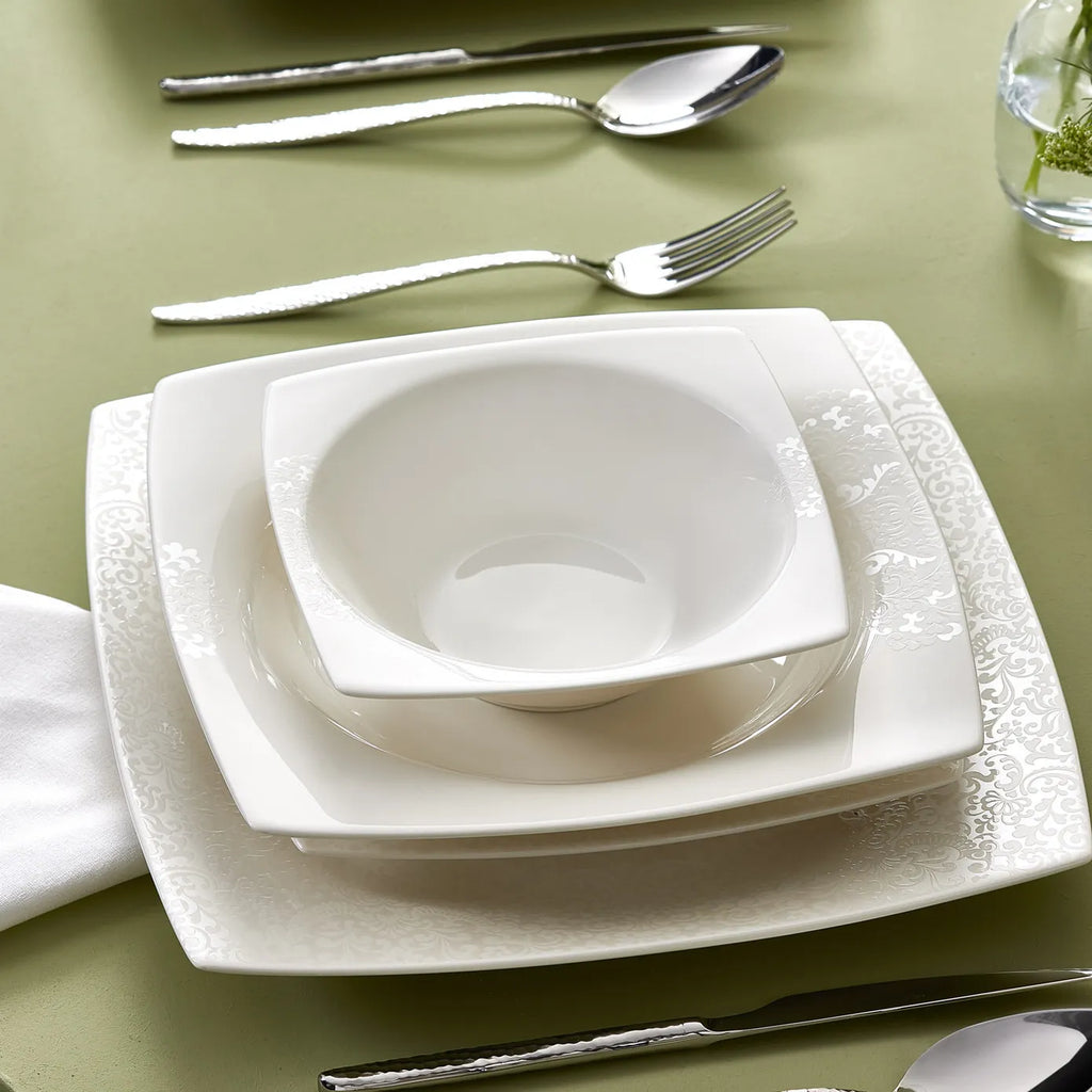 Service de table Karaca New Flava pour 6 personnes, 24 pièces, porcelaine