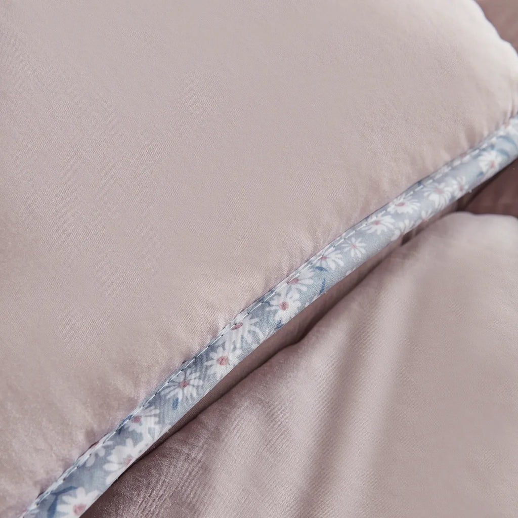 Ensemble de couettes Karaca Dexie double, 200x200, 50x70 cm, rose