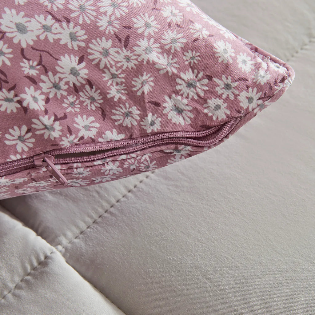 Ensemble de couettes Karaca Elie single 155x220, 50x70 cm, vert