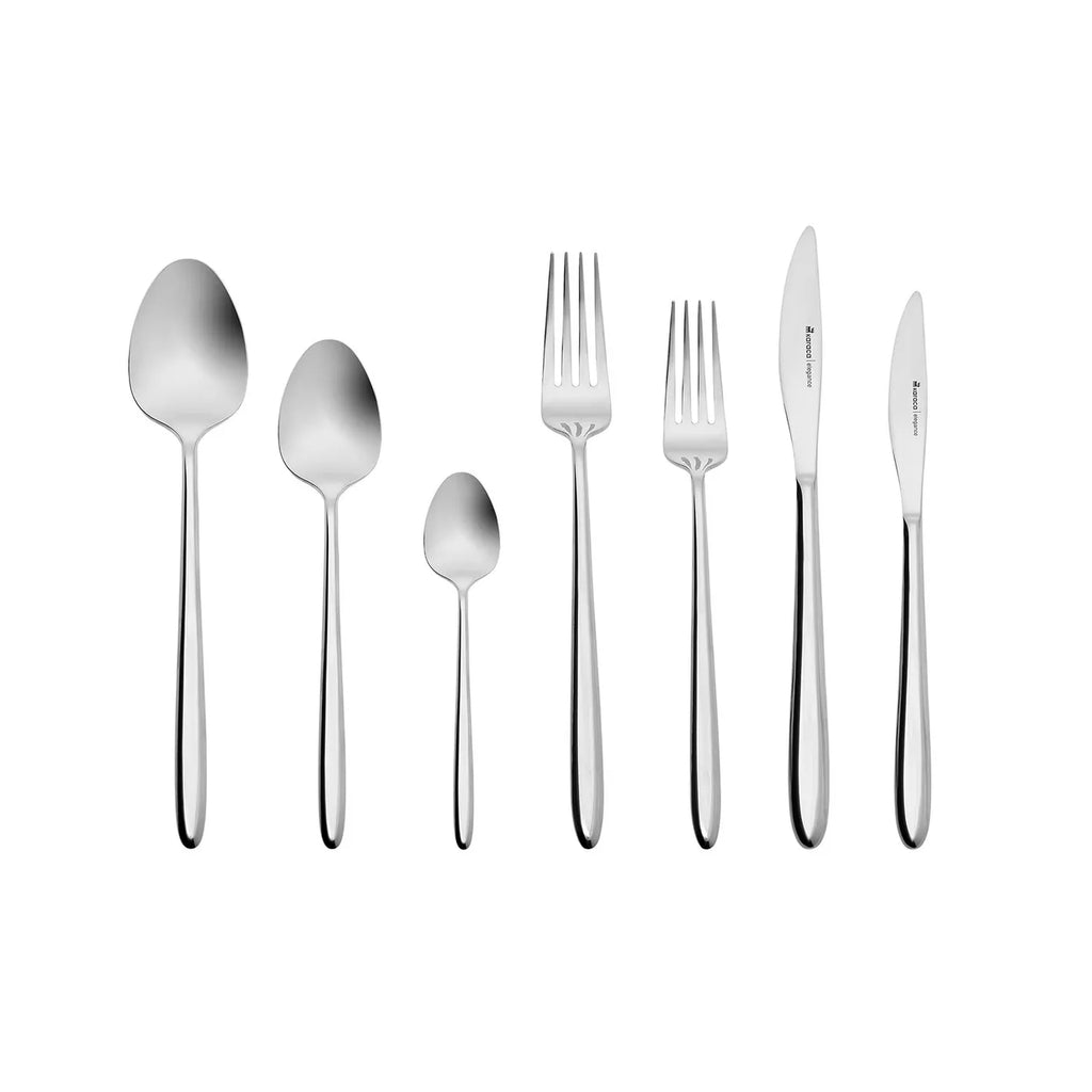 Ensemble de couverts Karaca New Flow Elegance pour 12 personnes avec coffret, 84 pièces