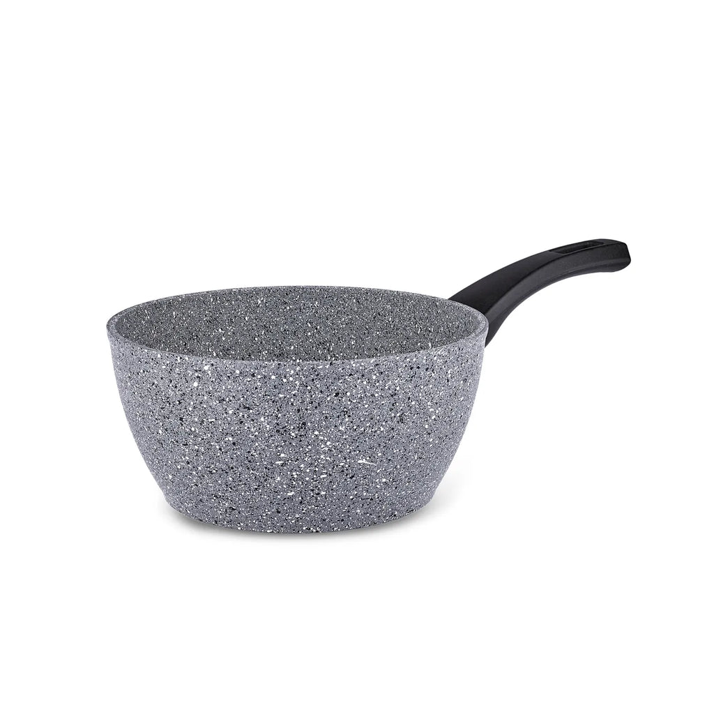 Biogranit Induction Milk Pot Set Karaca Gris, 2 pièces