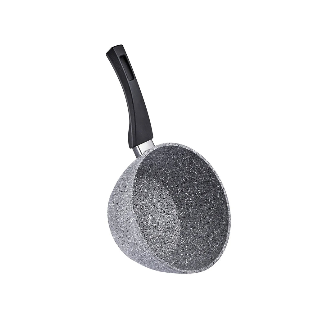 Biogranit Induction Milk Pot Set Karaca Gris, 2 pièces