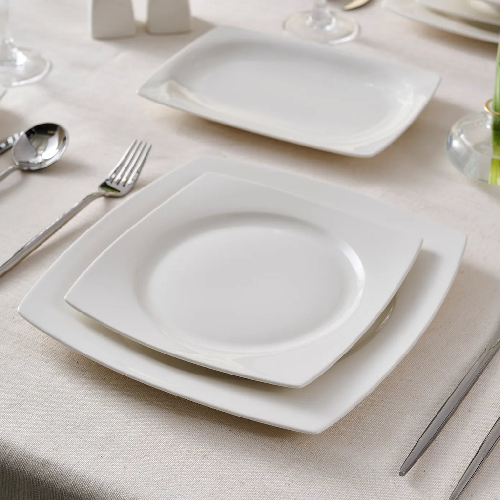 Service de table Karaca Jamie White pour 12 personnes, 52 pièces