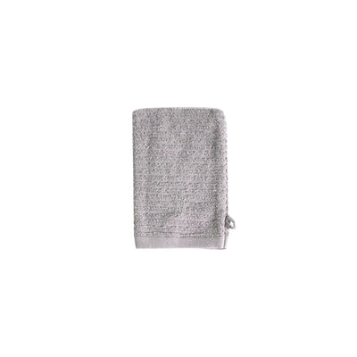 Karaca Rachel Supreme Gant de Toilette, Gris Clair, 16x22 cm