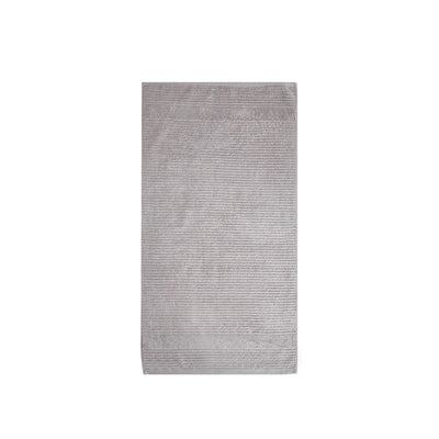 Karaca Rachel Serviette de Douche Suprême, Gris Clair, 70x140 cm