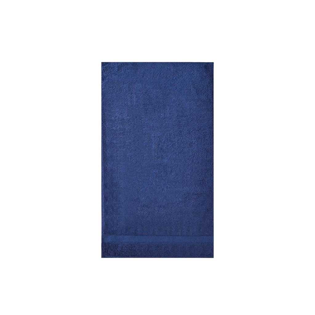 Serviette Karaca Joey en Coton Égyptien, Bleu Marine, 50x100 cm