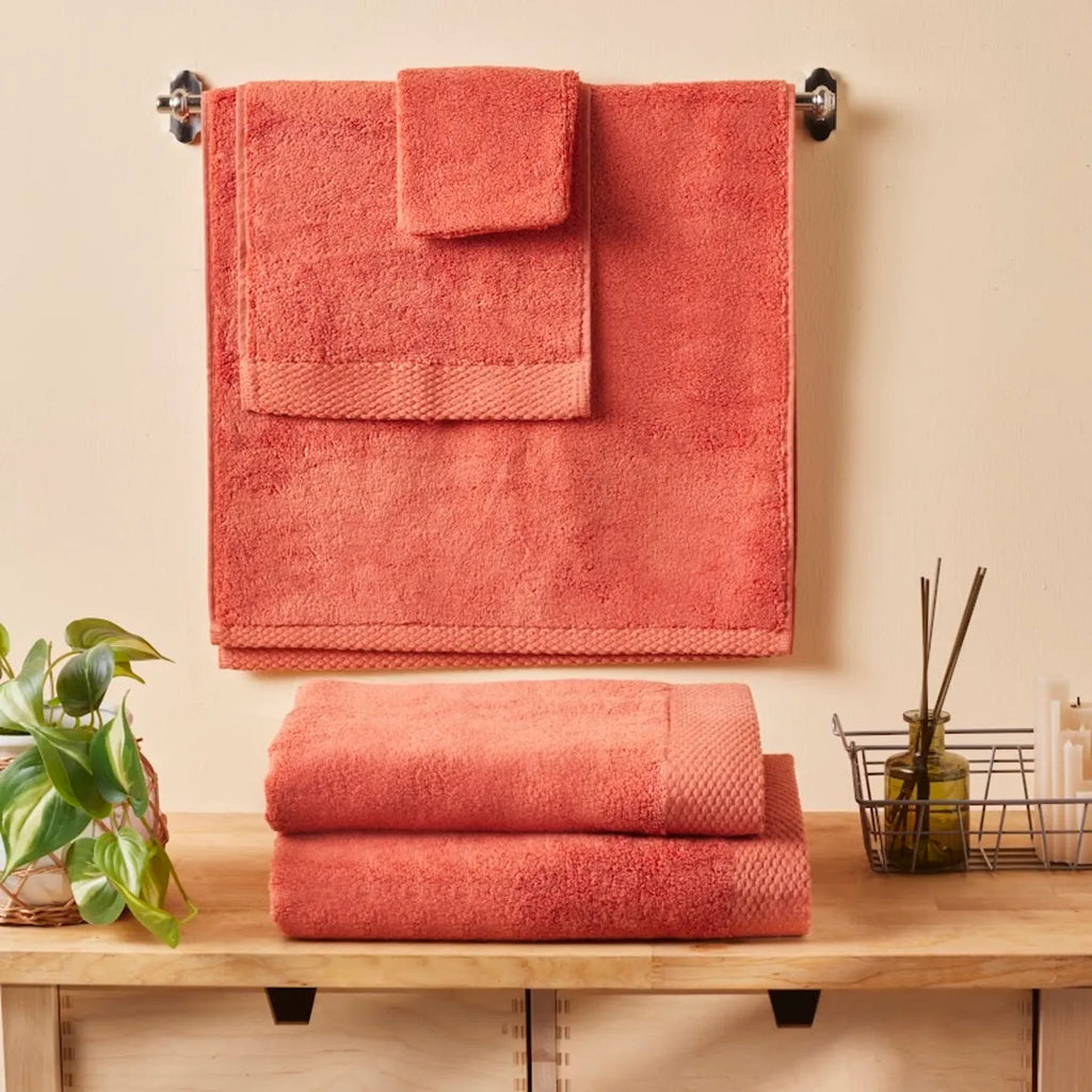 KARACA CHANDLER CORAL MODAL GUEST TOWEL