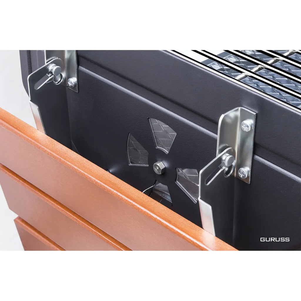 Guruss Noir Grill Set, 75cm