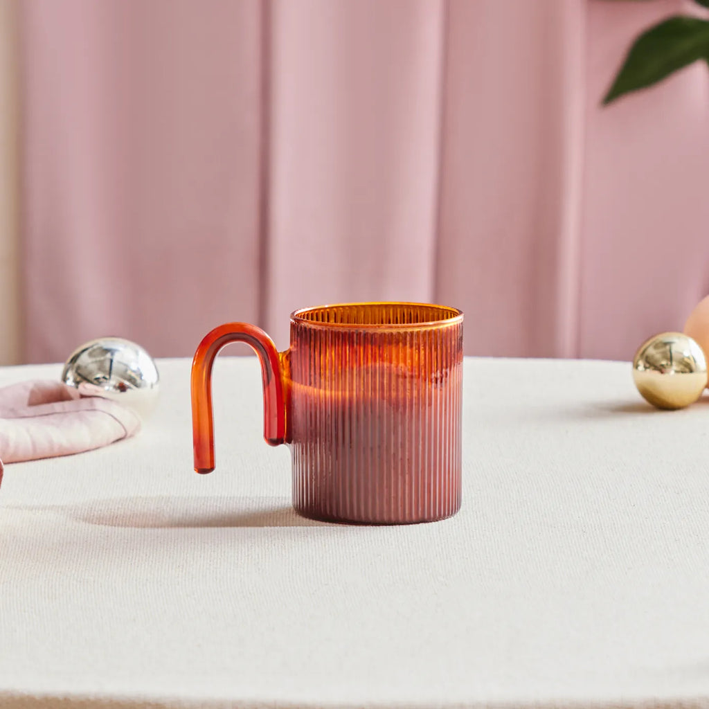 Mug Miracle Karaca, Manche Marron