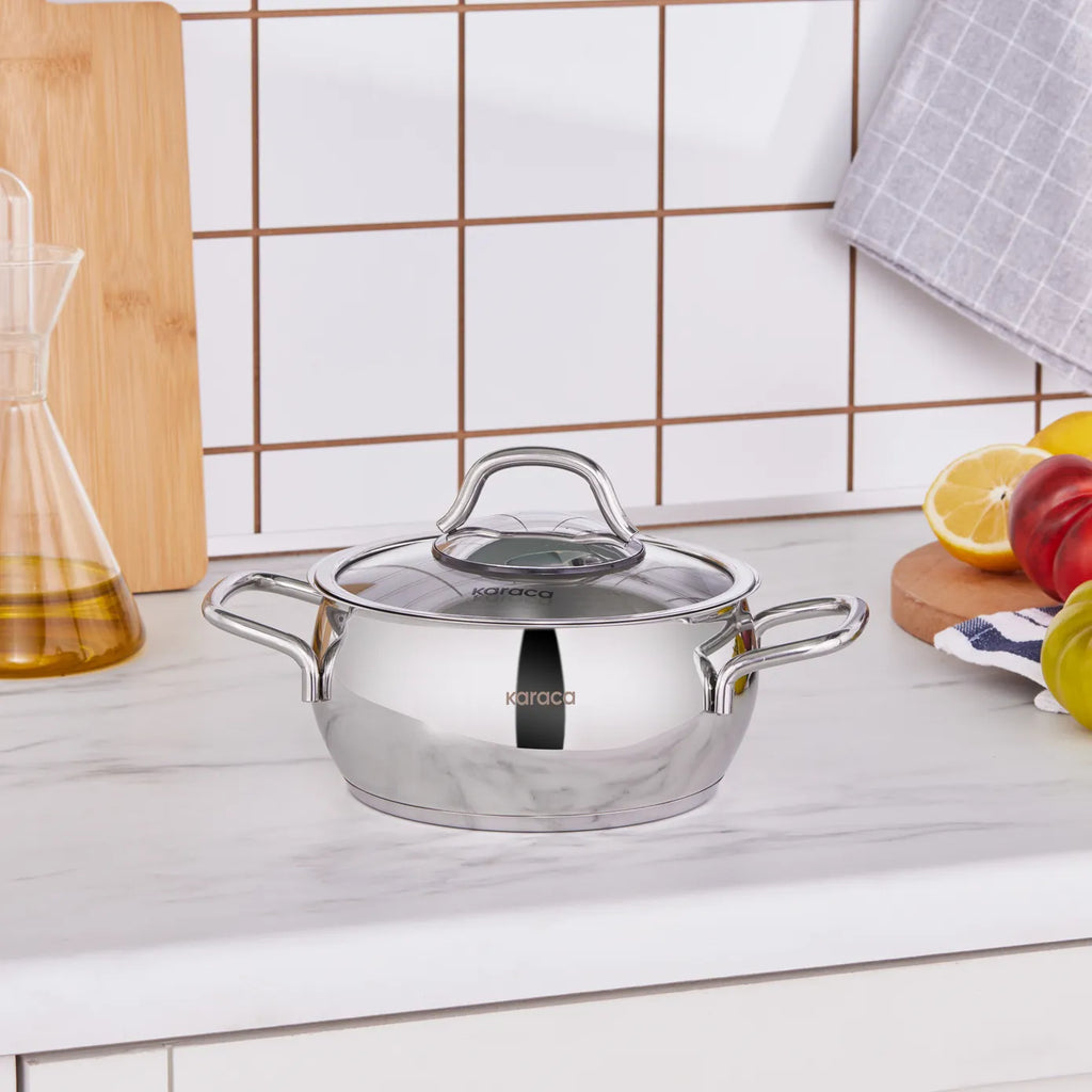 Pot en acier Karaca Emirgan, 16 cm
