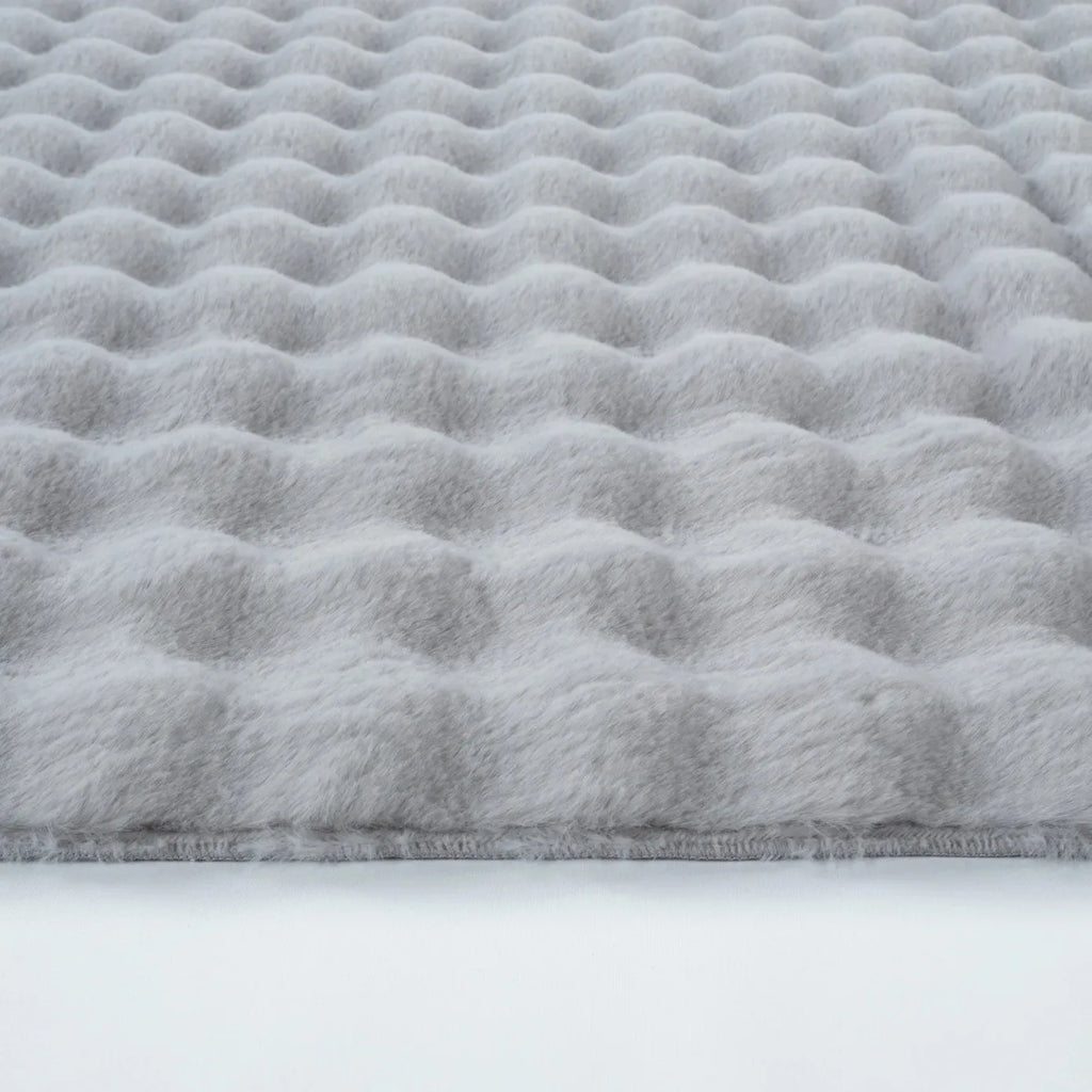 Kaşmir Halı 7/24 Cosy Premium Bubble Gris clair 80x150 cm
