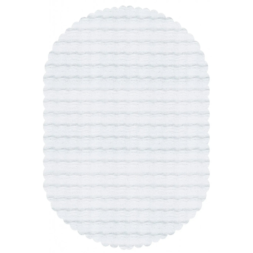Kaşmir Halı Cosy Premium Bubble Blanc Ovale 100x150 cm