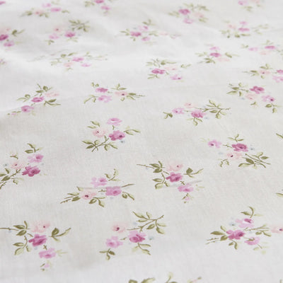 Karaca Home Glen Ensemble de housse de couette individuelle en coton rose