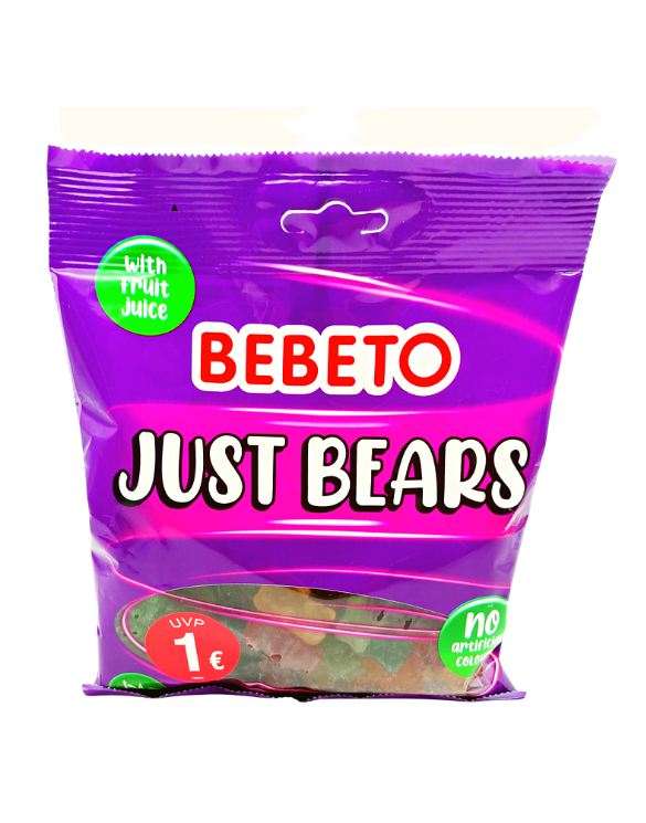 Bebeto Just Bears Bonbon Gélifié Halal