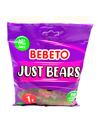 Bebeto Just Bears Bonbon Gélifié Halal