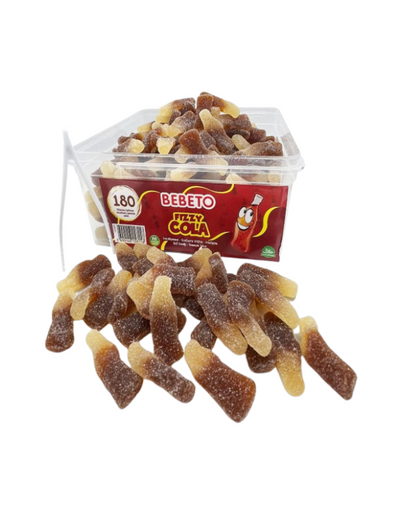 BEBETO Bonbon Gélifié Halal 1080g Cola Fizzy