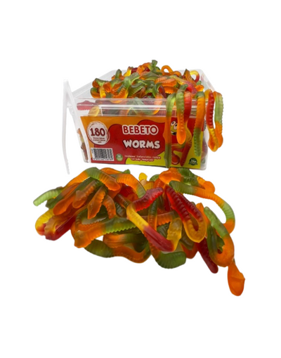 BEBETO Bonbon Gélifié Halal 1080g Worms