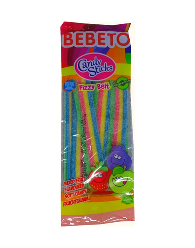 Bebeto Sour Blast Happy Tutti Frutti Bonbon Gélifié Halal 180g