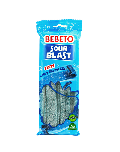 Bonbon BEBETO Sour Blast Happy Raspberry 180g