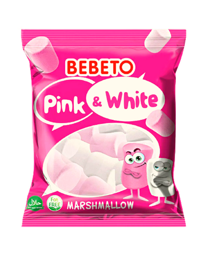 Marshmallow BEBETO Pink & White Halal