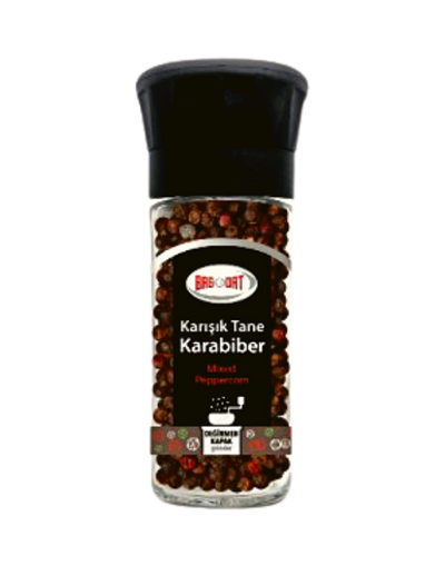 BAGDAT Tane Karisik Biber 45g - Moulin de Poivre Entier