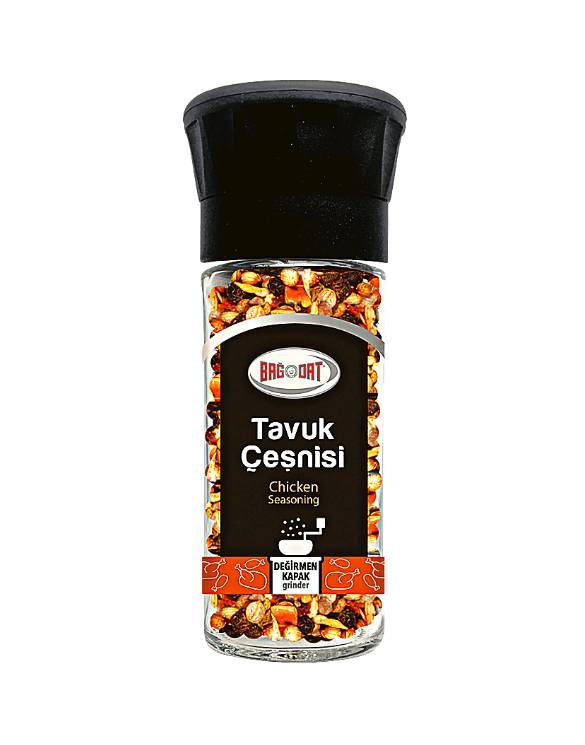 Baharat Degirmen Bagdat Tavuk Cesnisi Moulin d'Épices pour Poulet 50g