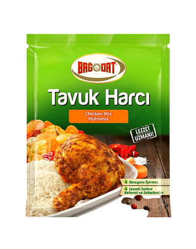 Bagdat Tavuk Harci Épice de Préparation pour Poulet 65g