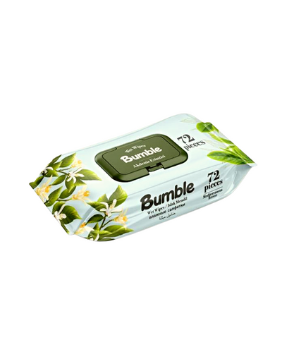 BUMBLE Lingettes Nettoyantes Brise Méditerranéenne 72 pièces