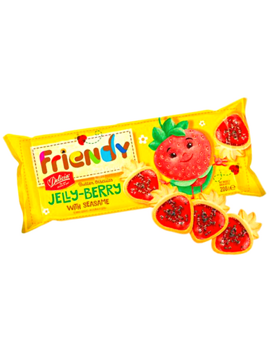 Biscuits Delicia Friendy à la baie 200g