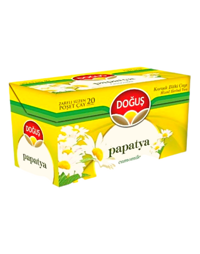 Sachets de Thé DOGUS Bardak Poset PAPATYA Cayi / Thé de Camomille en Pochette 20