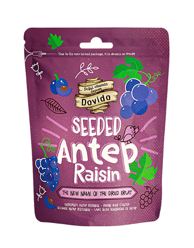 Dovido Raisins Secs Noirs d'Antep 150g