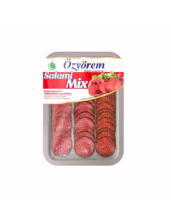 Salami Pizza OZYOREM 100g - Tranches Mix