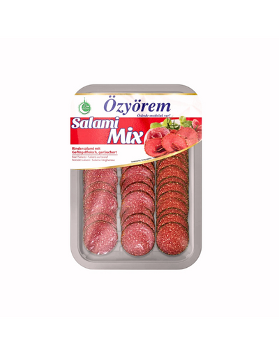 Salami Pizza OZYOREM 100g - Tranches Mix