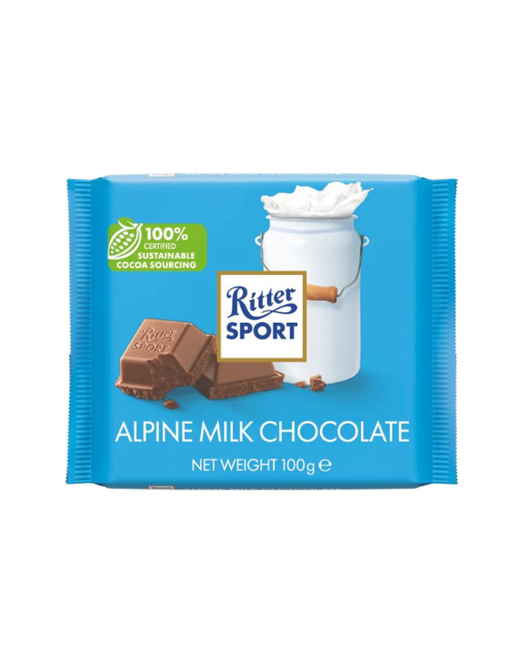 Chocolate RITTER SPORT Alpine Milk 100gr