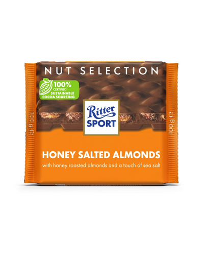 Chocolate RITTER SPORT Honey Salt Almonds 100gr