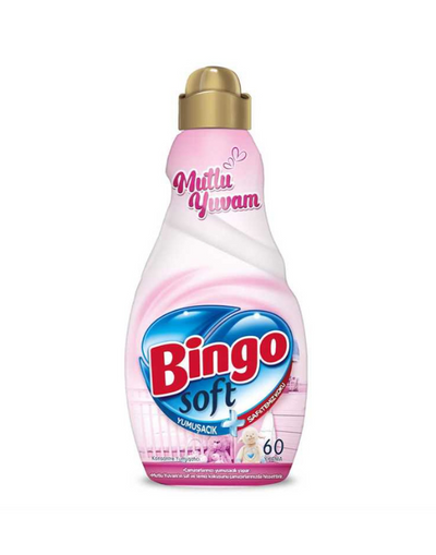 BINGO Soft Adoucissant Concentré Happy Home 1440ml