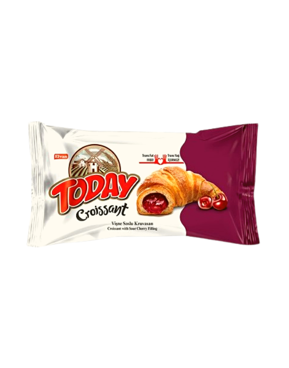 TODAY Croissant Fourré Cerise 45g