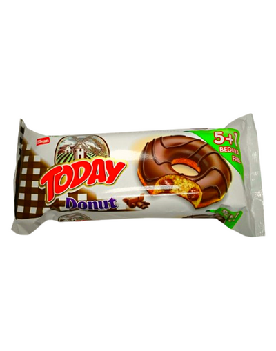 TODAY Donut gâteau enrobé fourré crème cacao 50g
