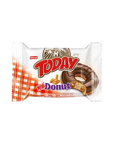 TODAY Donut gâteau enrobé fourré crème caramel 50g