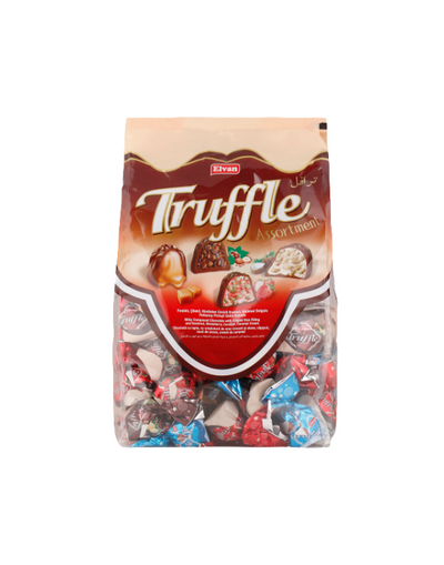 Truffes 1000g ELVAN Quadro MIX / Bonbons Truffes Assorties