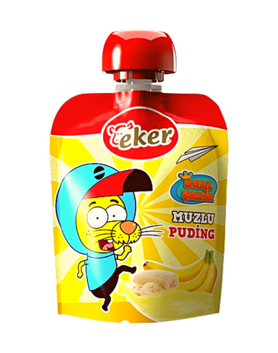 Eker Kral Sakir Puding à la Banane 65g