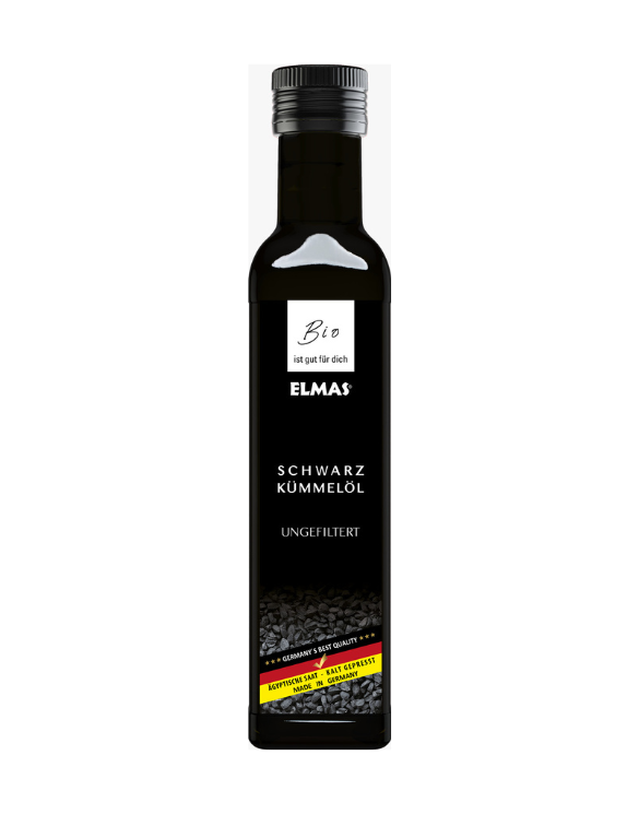 Huile de Nigelle Non Filtré Elmas Corekotu 250 ml