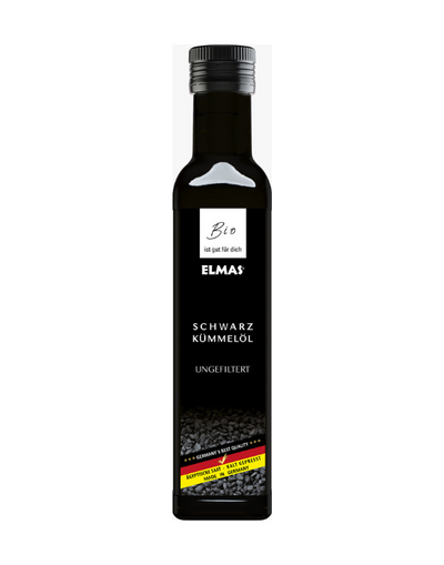 Huile de Nigelle Non Filtré Elmas Corekotu 250 ml