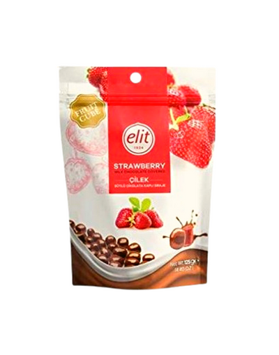 Fraise enrobée au Chocolat au Lait ELIT 125g