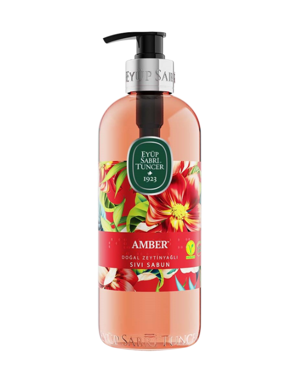 Savon Liquide à l'Huile d'Olive Naturelle – Ambre EYUP SABRI TUNCER 500ml