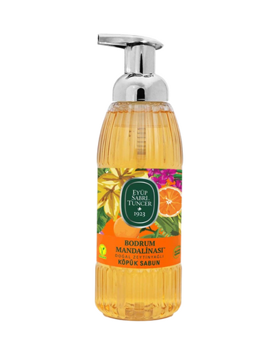 Savon Moussant à l'Huile d'Olive Mandarine de Bodrum EYUP SABRI TUNCER 500ml