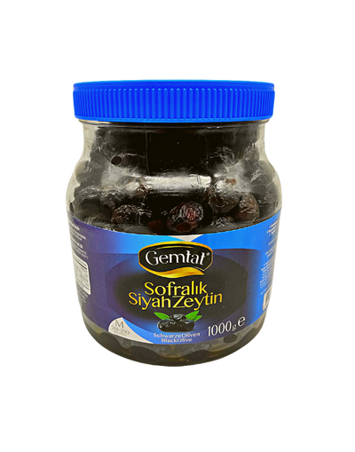 Olives Noires Yagli Siyah 1kg - Gemtat (M-Mavi)