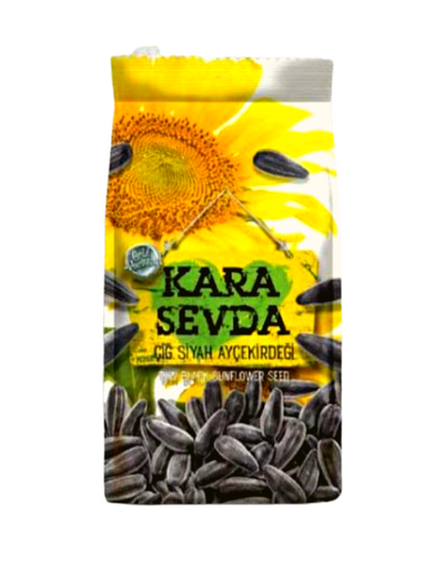 Pépins de Tournesol Noir Crue 250g - Kara Sevda