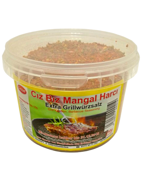 Epices LEZZET Pour Barbeque/Cizbiz Izgara Baharati 350g
