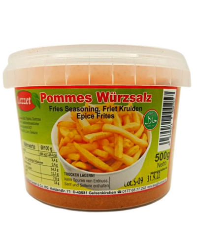 LEZZET Frit Baharati 500g - Épice pour Frites